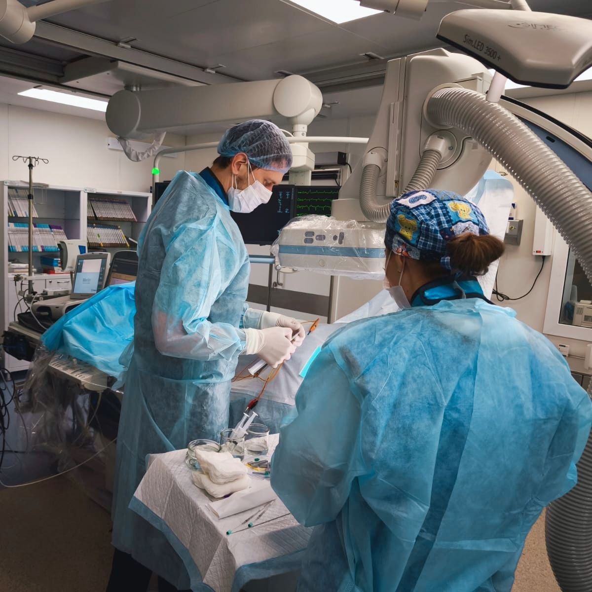 На операции