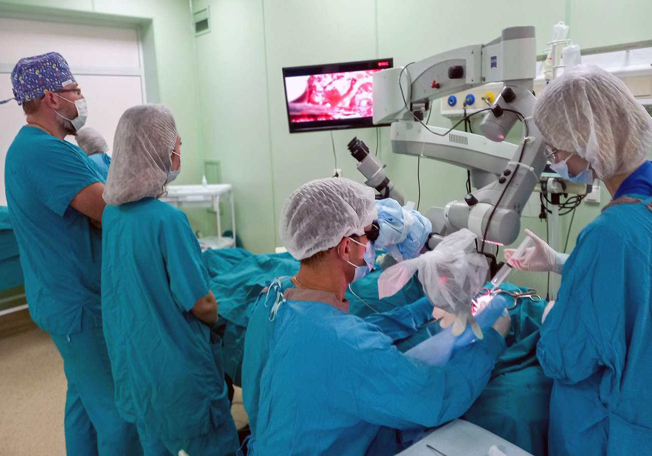 Современный оперблок для проведения операций на ЛОР-органах